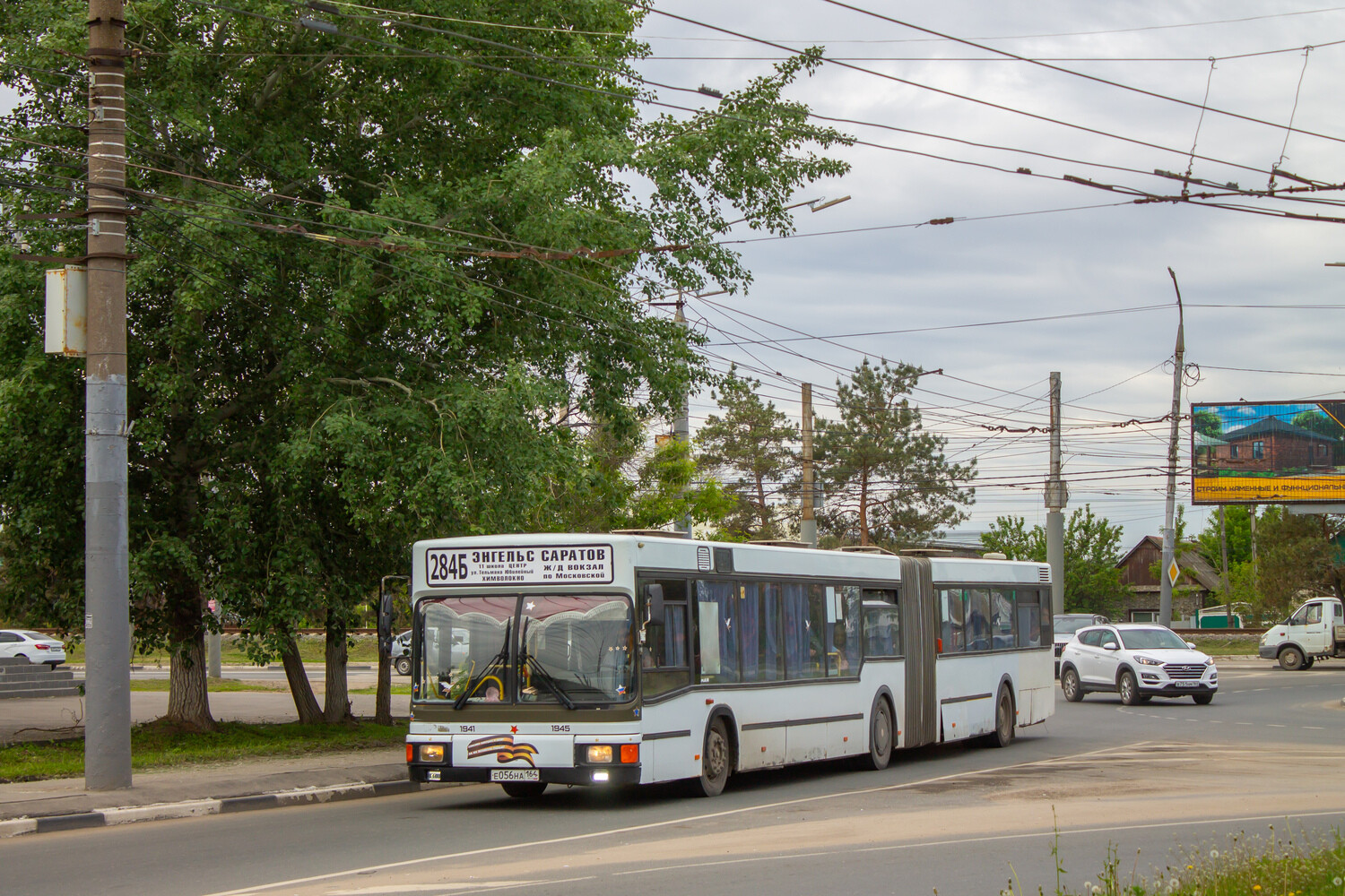 Саратовская область, MAN A11 NG312 № Е 056 НА 164