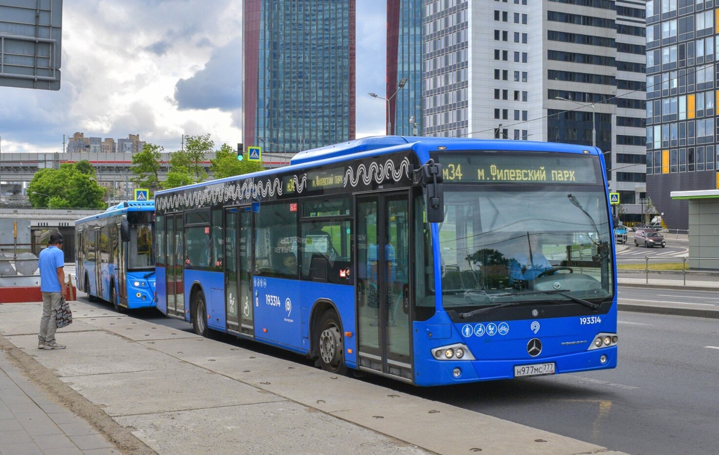Москва, Mercedes-Benz Conecto II № 193314
