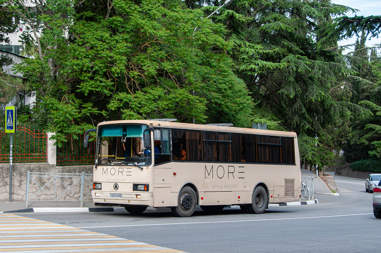 Республика Крым, ЛАЗ А141JN "Лайнер-9" № К 261 ОМ 82