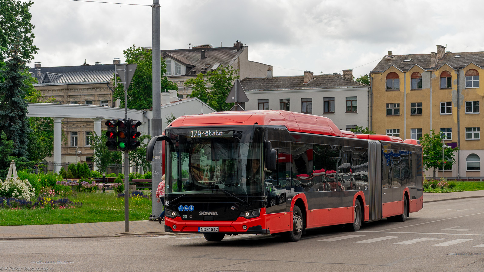 Латвия, Scania Citywide LFA II 17.9 № 382
