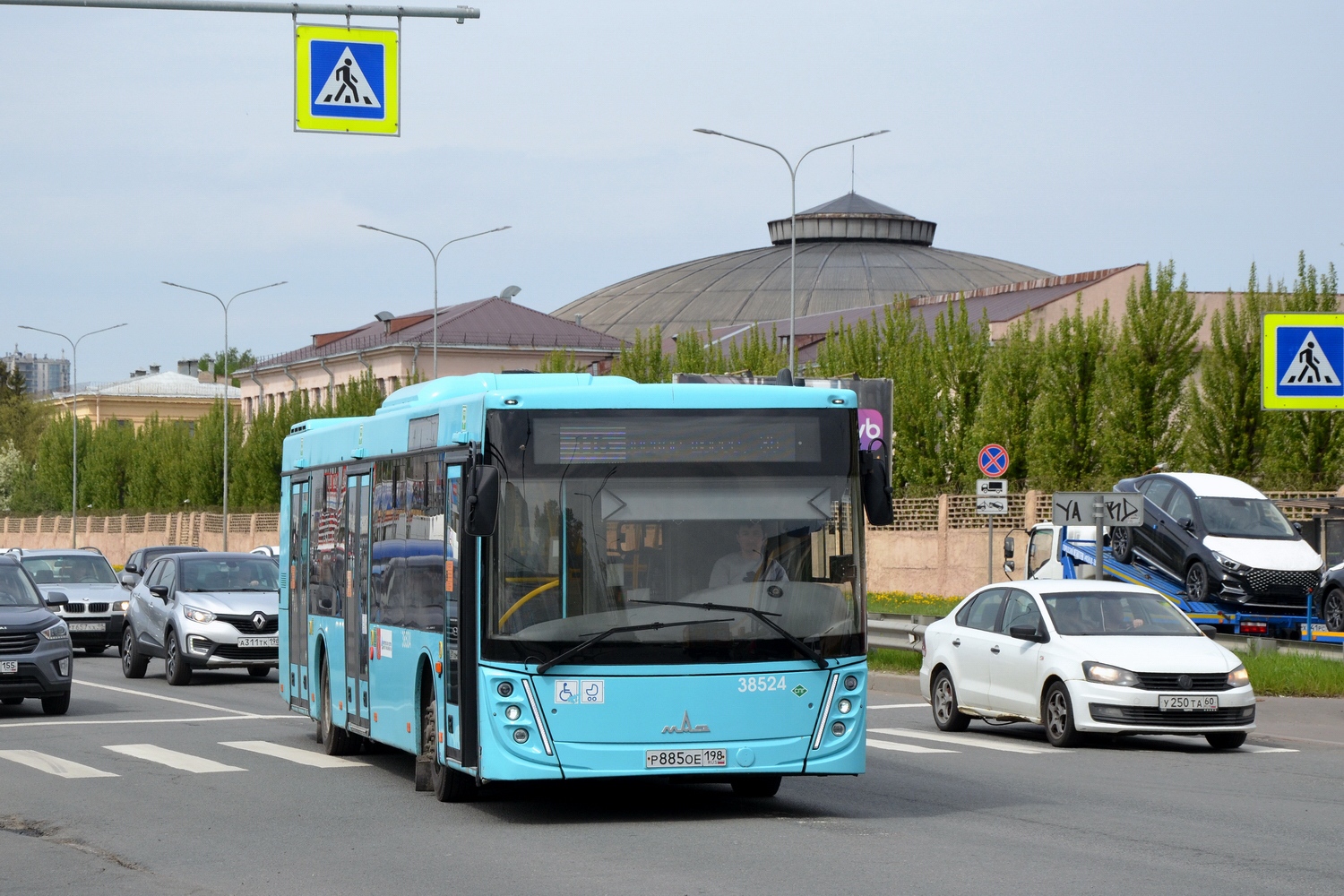 Санкт-Петербург, МАЗ-203.947 № 38524