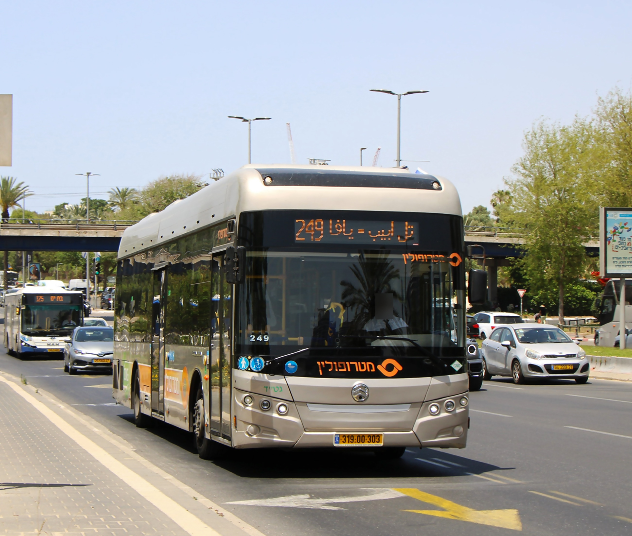 Израиль, Golden Dragon XML6125CLN № 319-00-303