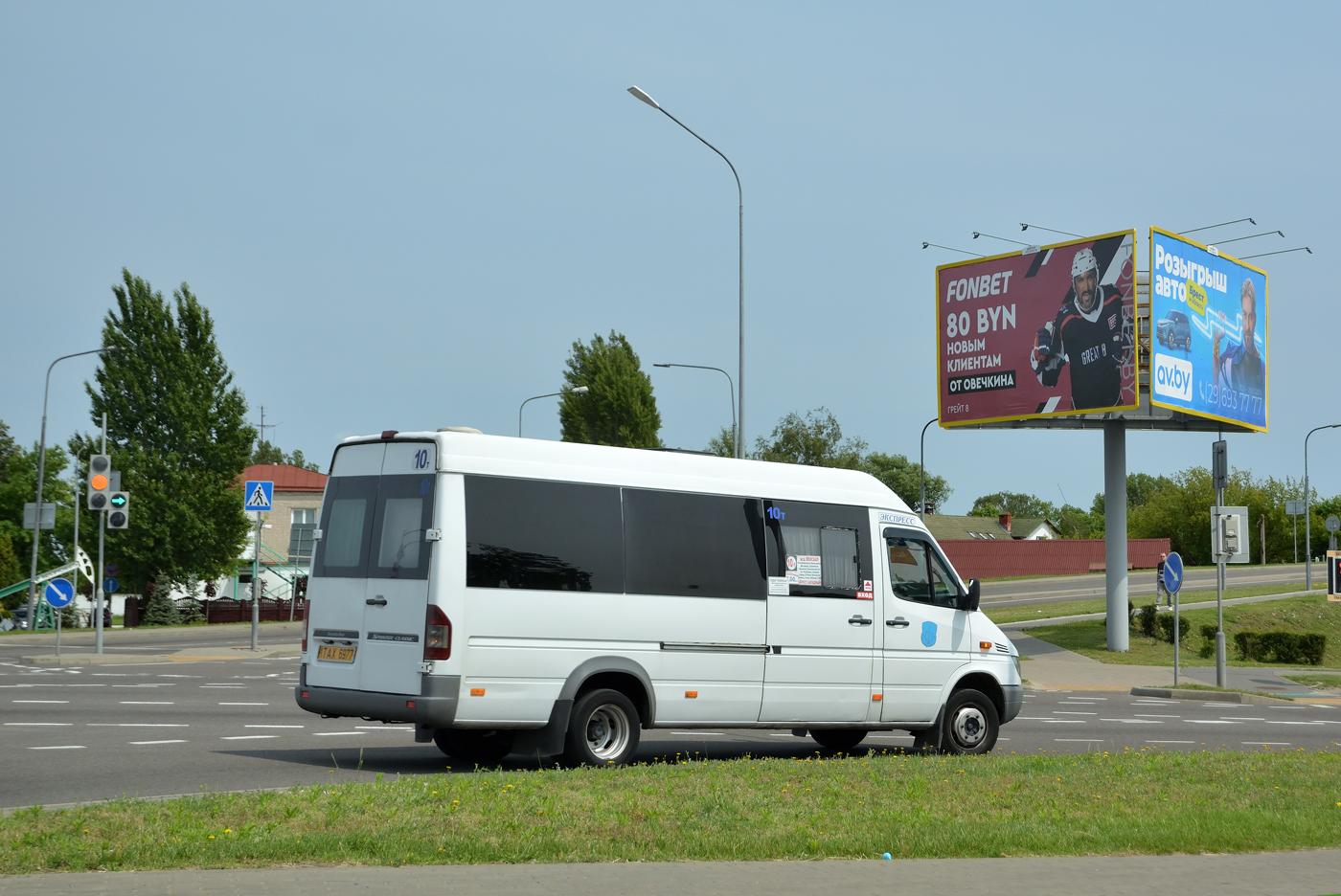 Брестская область, Mercedes-Benz Sprinter № 1 ТАХ 6977