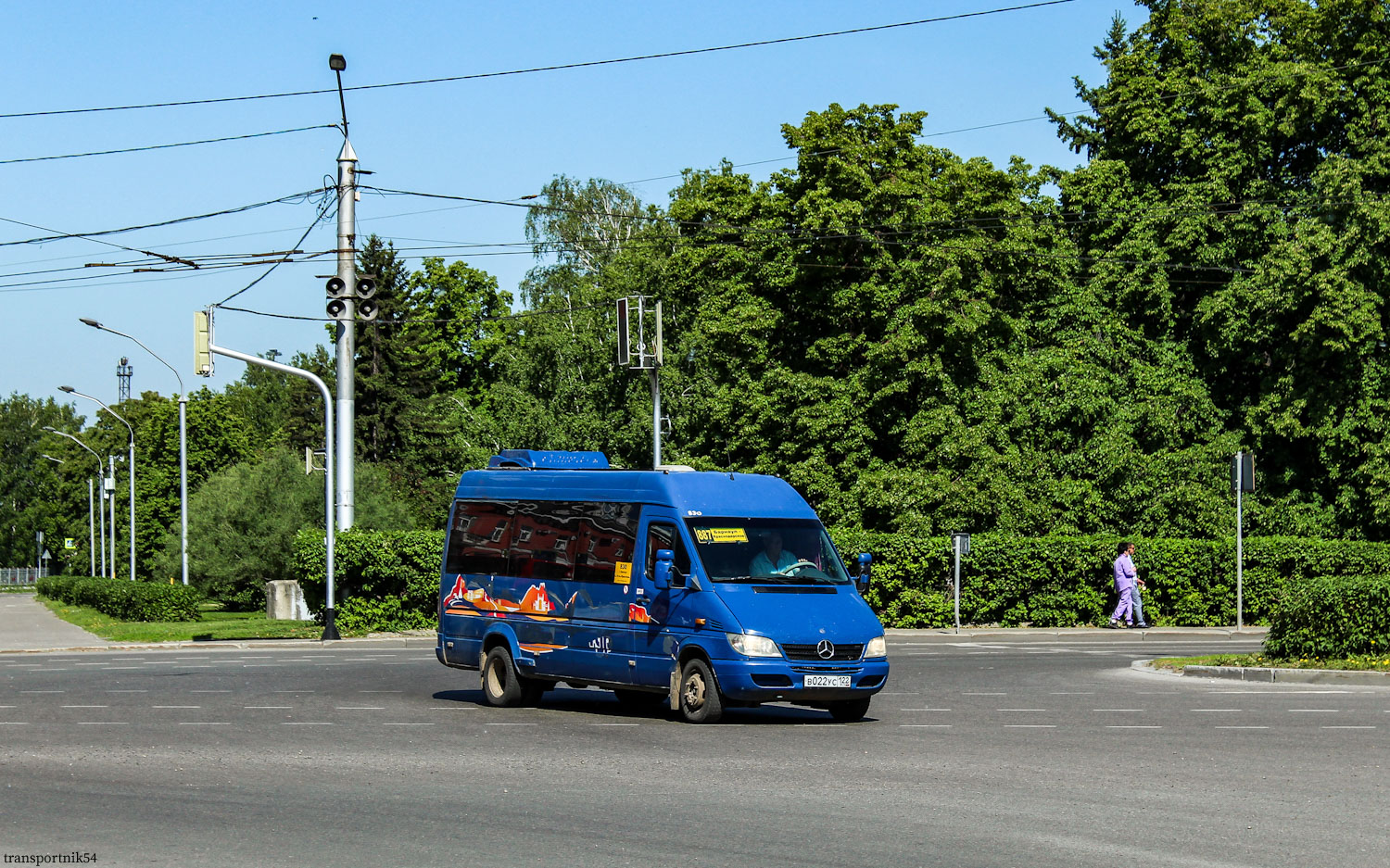 Алтайский край, Mercedes-Benz Sprinter W904 416CDI № В 022 УС 122
