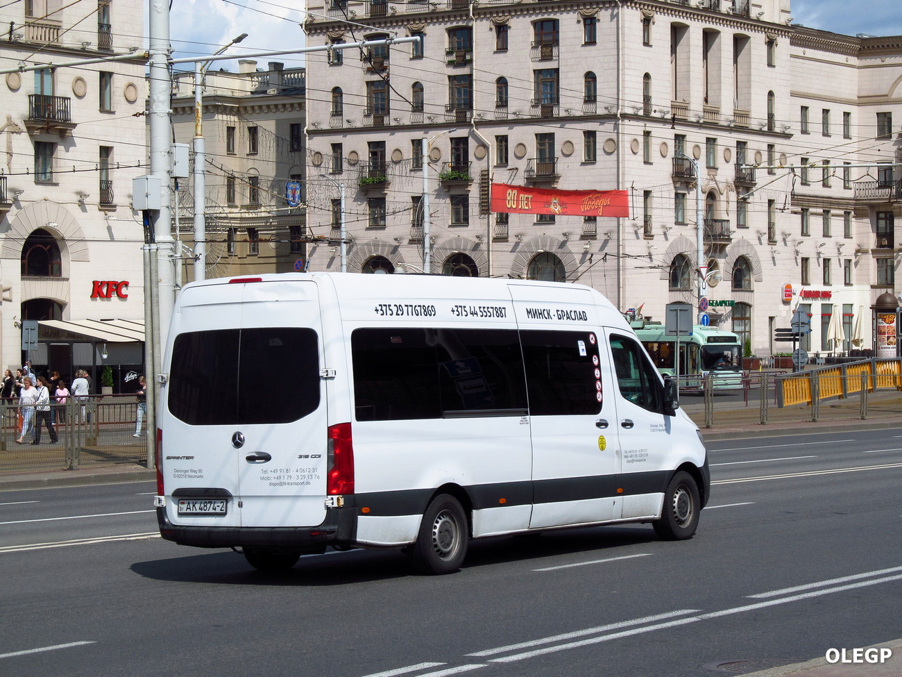 Витебская область, (модель неизвестна) № АК 4874-2