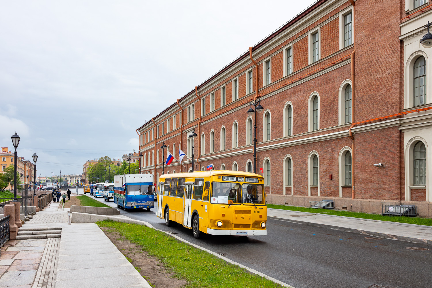 Санкт-Петербург, ЛиАЗ-677М № 8081; Санкт-Петербург — VI Международный транспортный фестиваль "ТранспортФест-2025"