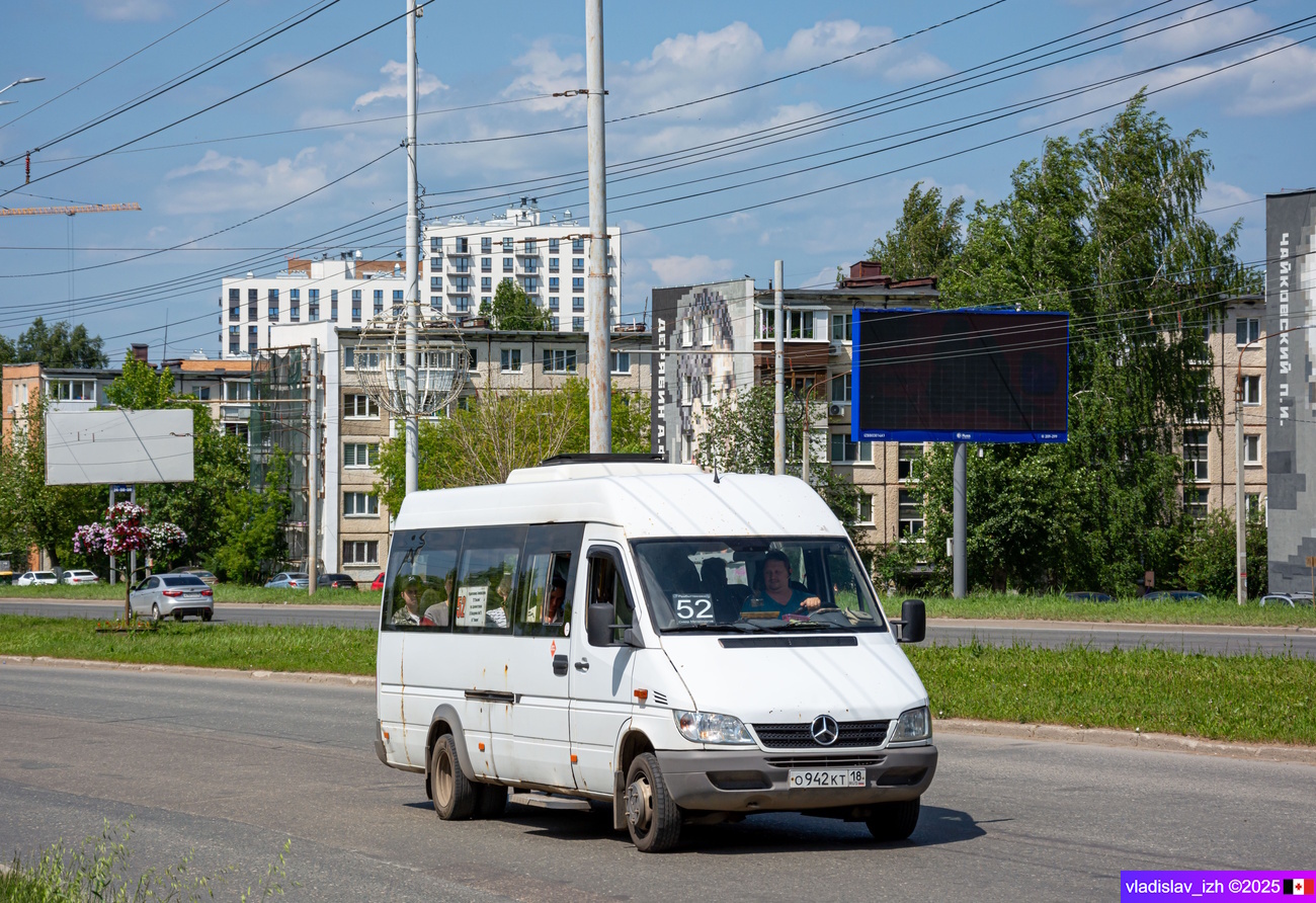 Удмуртия, Луидор-223236 (MB Sprinter Classic) № О 942 КТ 18