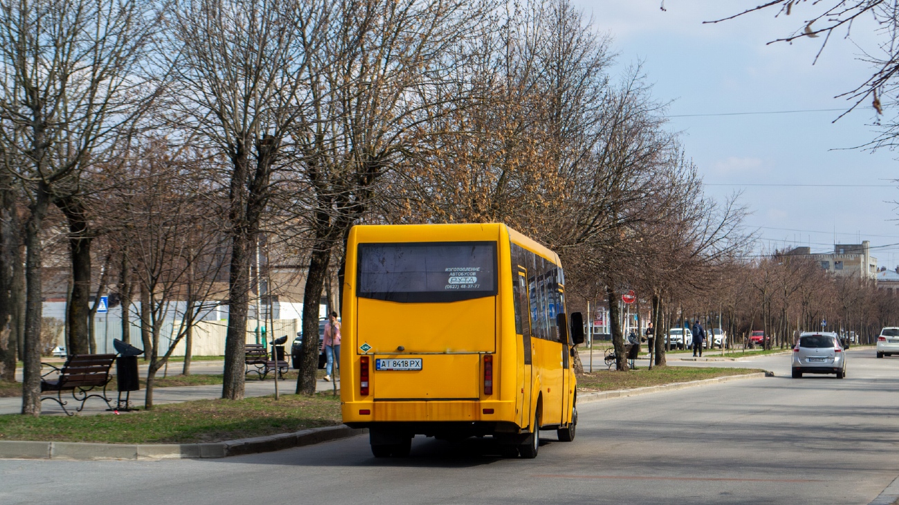 Житомирская область, Рута 22 № AI 8418 PX