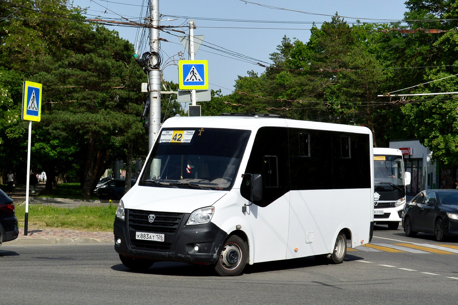 Ставропольский край, ГАЗ-A64R42 Next № К 883 АТ 126