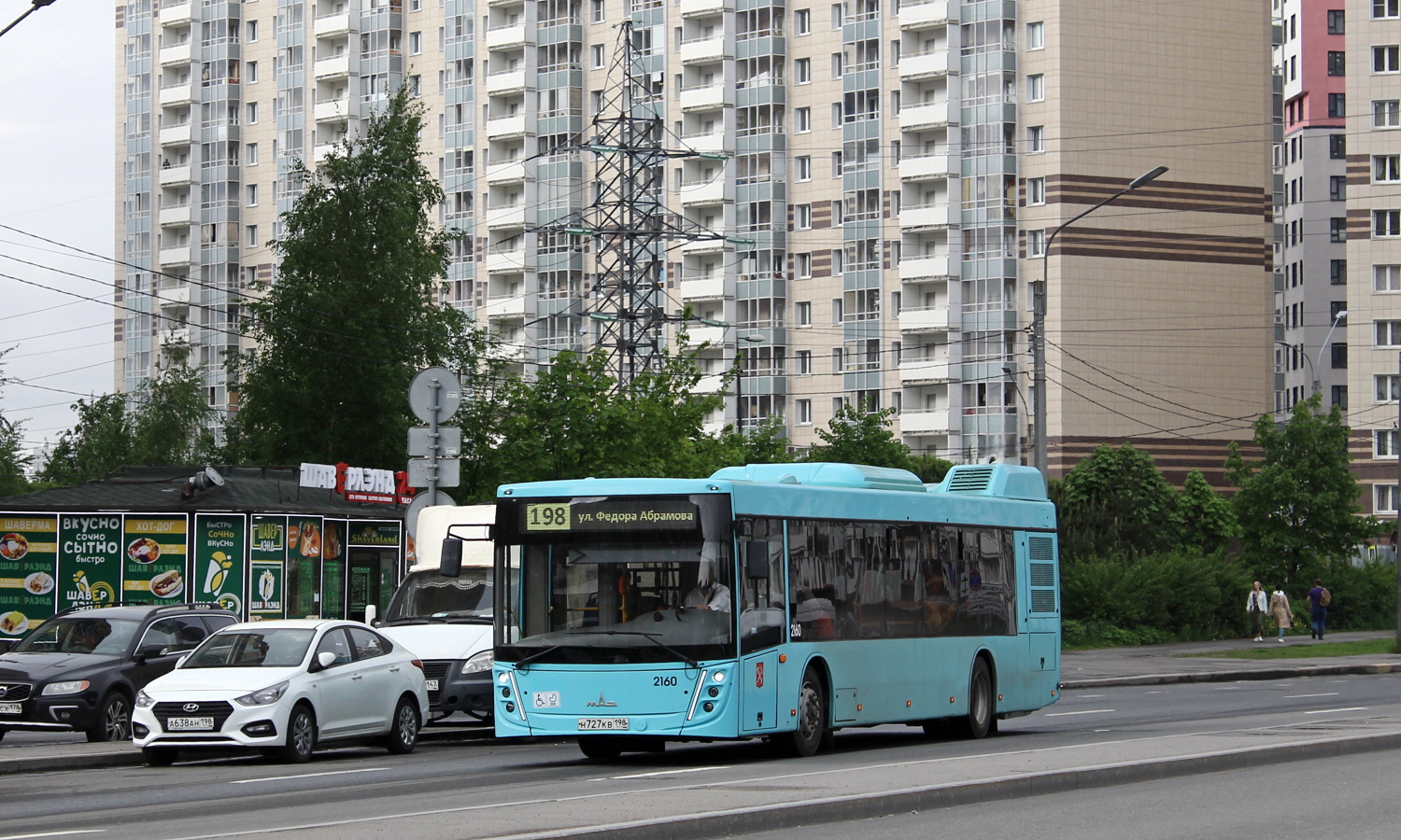 Санкт-Петербург, МАЗ-203.047 № 2160