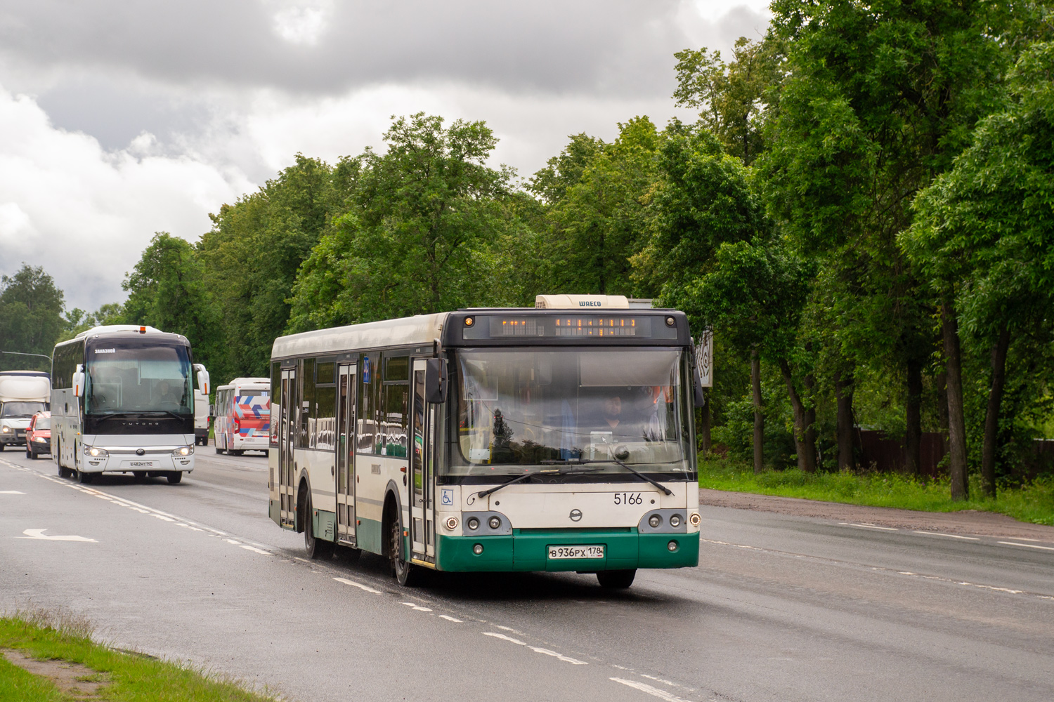 Санкт-Петербург, ЛиАЗ-5292.60 № 5166 Санкт-Петербург, ЛиАЗ-5292.60 № 5166