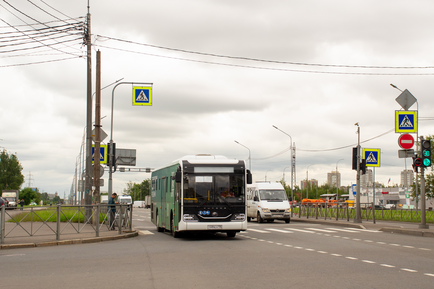 Санкт-Петербург, Yutong ZK6116HG № Т 494 СО 198