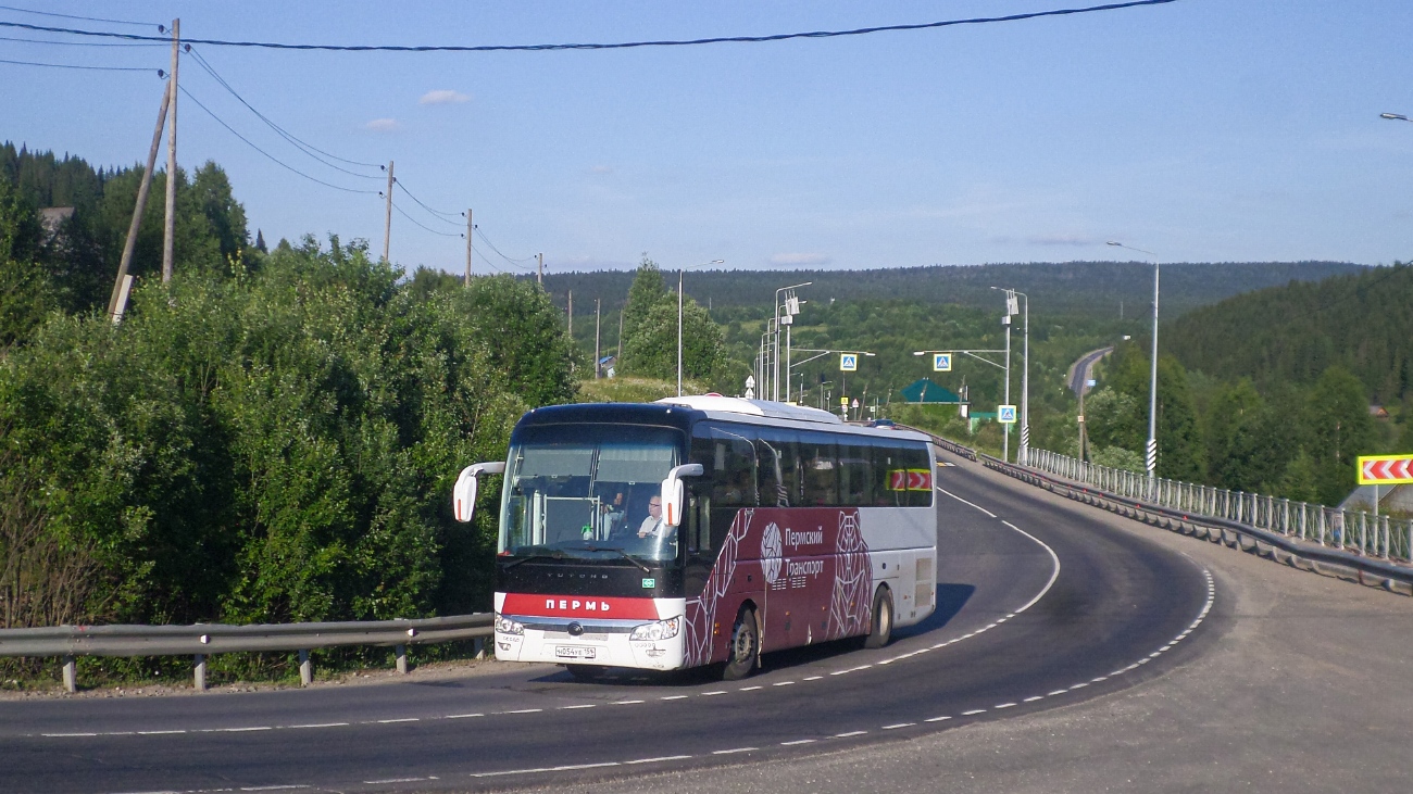 Пермский край, Yutong ZK6122H9 № Н 054 УЕ 159
