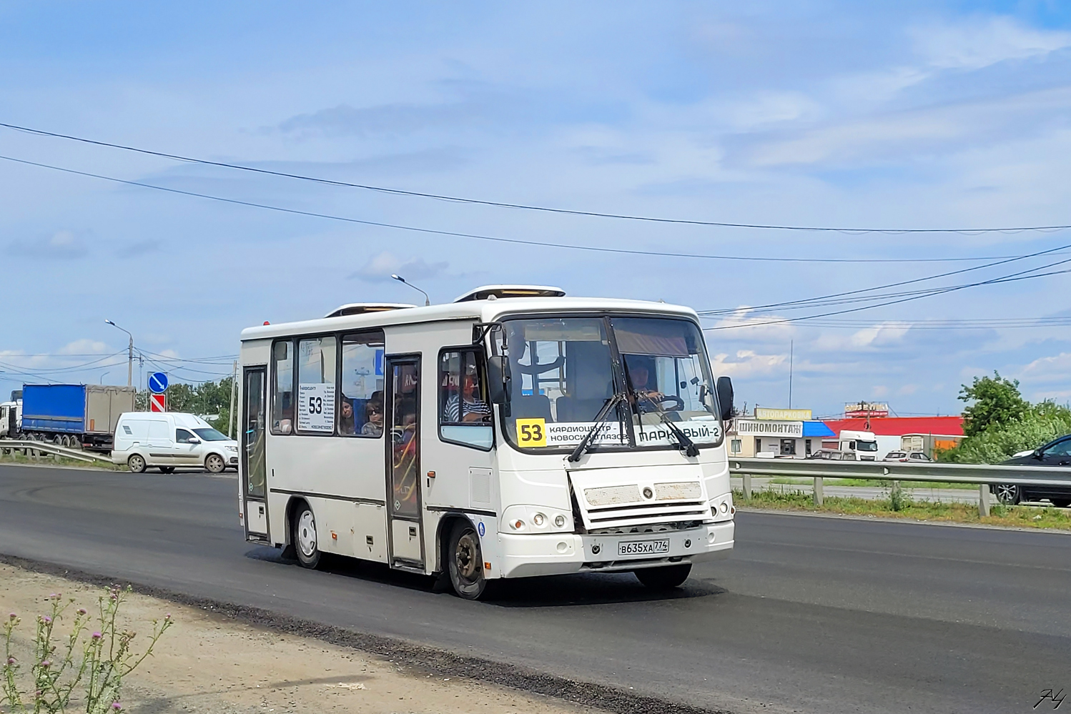 Челябинская область, ПАЗ-320302-08 № В 635 ХА 774