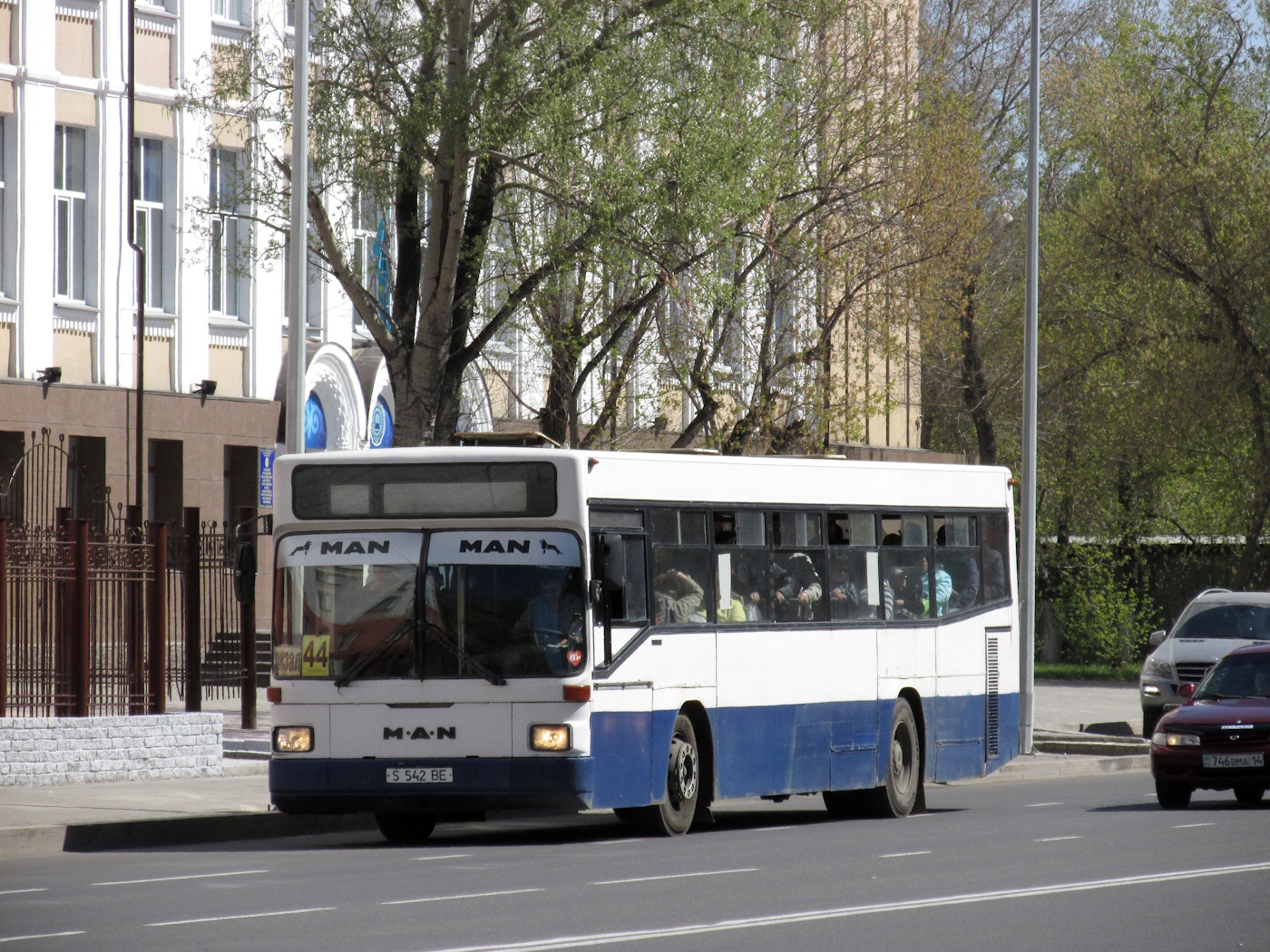 Павлодарская область, MAN A60 SL232 № S 542 BE