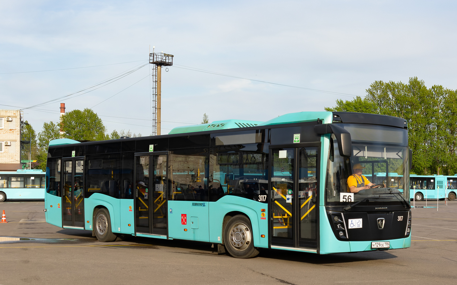 Санкт-Петербург, НефАЗ-5299-40-52 № 3117; Санкт-Петербург — VI Международный транспортный фестиваль "ТранспортФест-2025"