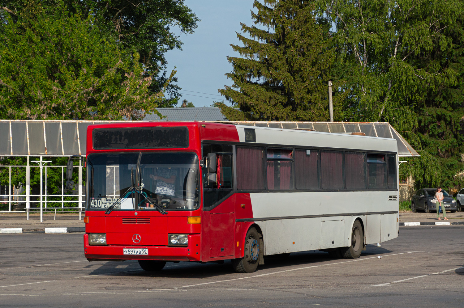 Пензенская область, Mercedes-Benz O405 № У 597 АВ 58