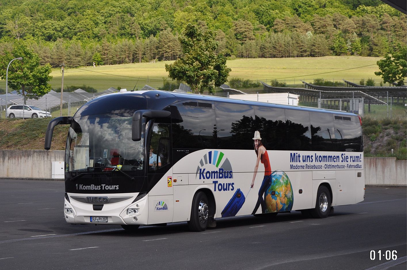 Тюрингия, IVECO Magelys PRO 12.8M № SLF-PV 207; Тюрингия — 8. Ikarus-Bus-Treffen in Deutschland — Meiningen 17.05.2025
