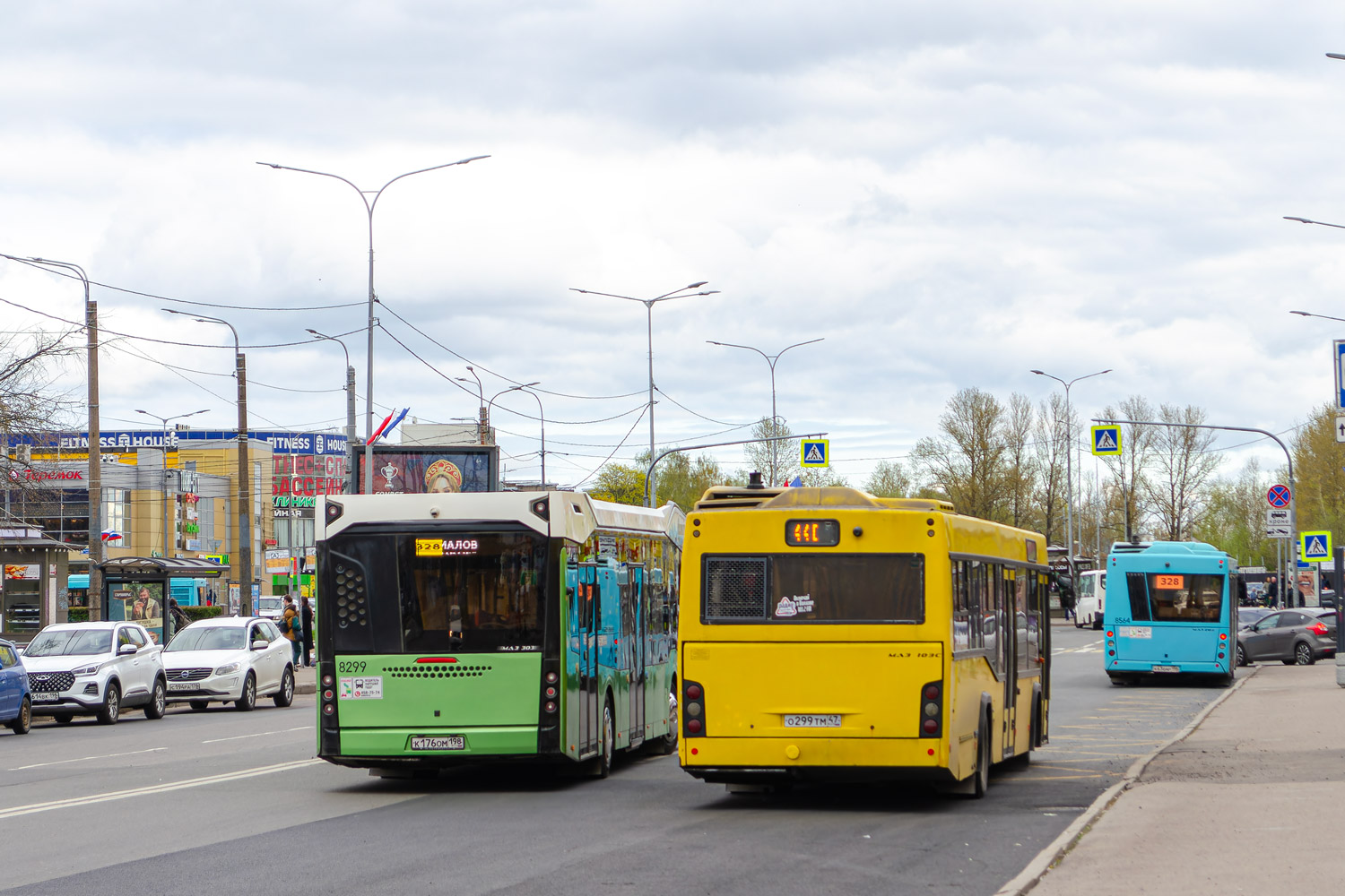 Ленинградская область, МАЗ-103.586 № О 299 ТМ 47