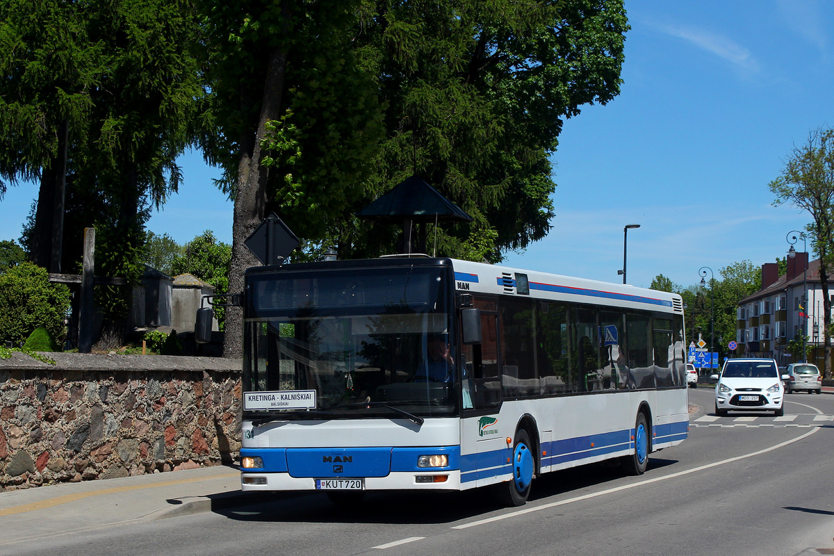 Литва, MAN A21 NL263 № 131