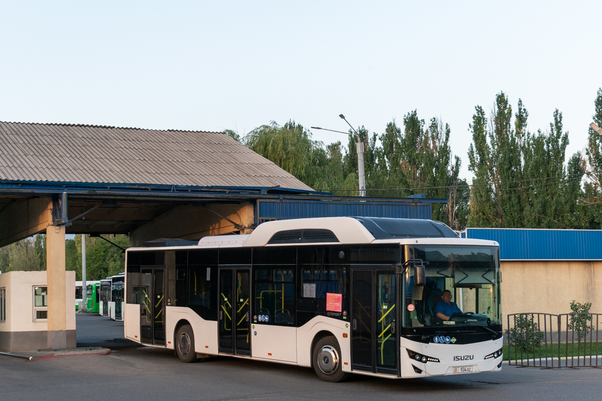 Кыргызстан, Anadolu Isuzu Citiport 12 CNG № 01 934 AZ