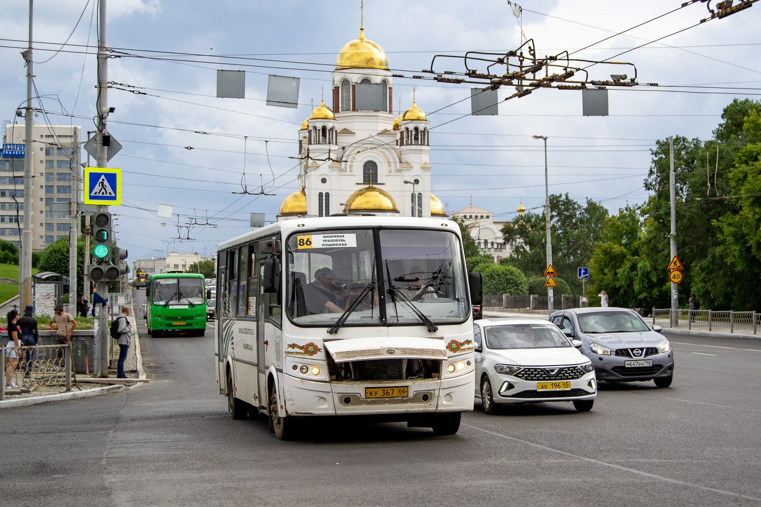 Свердловская область, ПАЗ-320412-05 "Вектор" № КУ 367 66