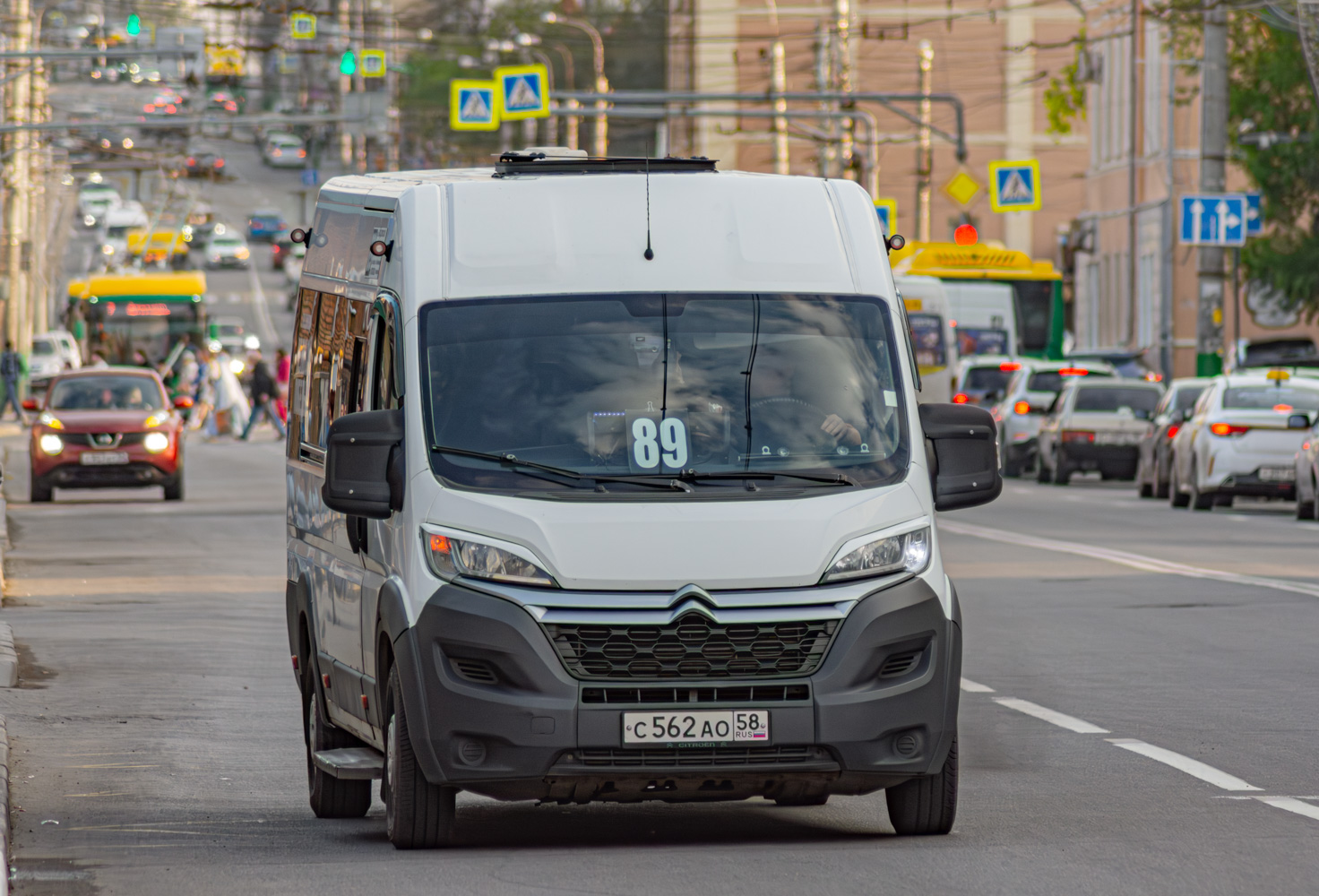 Пензенская область, Автодом-22083* (Citroёn Jumper) № С 562 АО 58