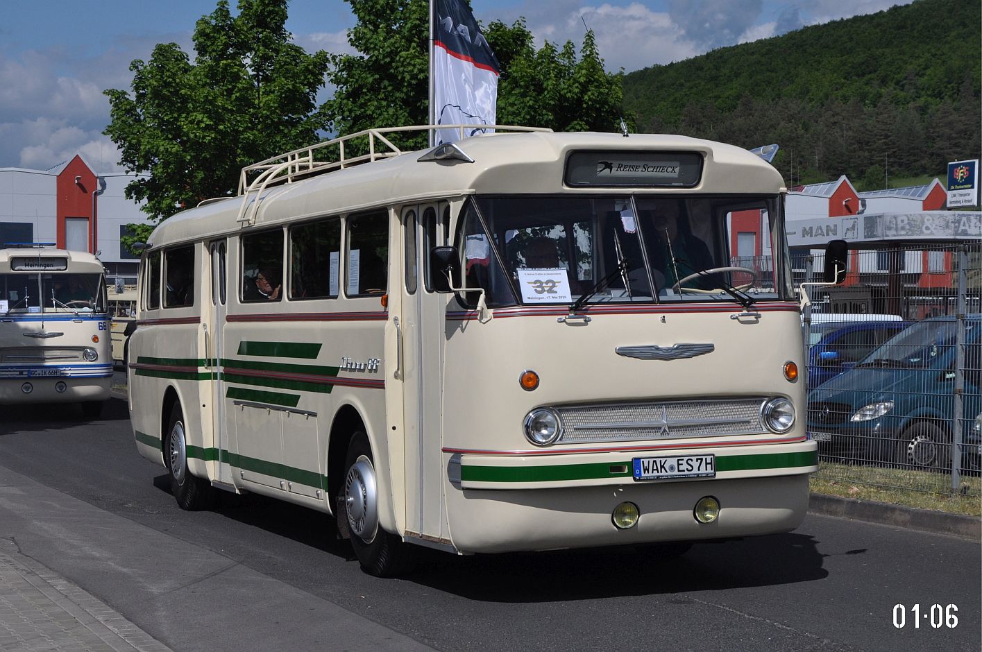 Тюрингия, Ikarus  66.62 № WAK-ES 7H; Тюрингия — 8. Ikarus-Bus-Treffen in Deutschland — Meiningen 17.05.2025