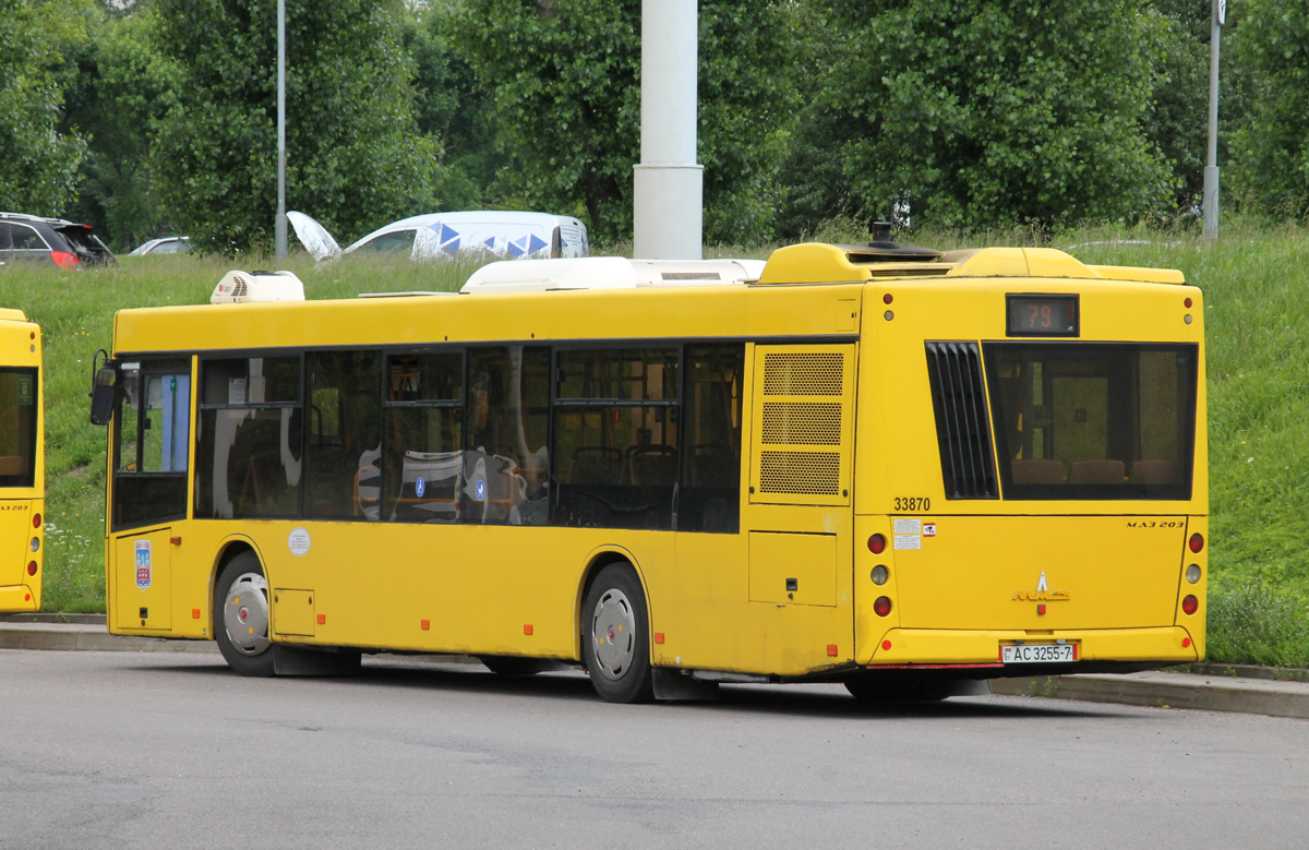 Минск, МАЗ-203.069 № 033870
