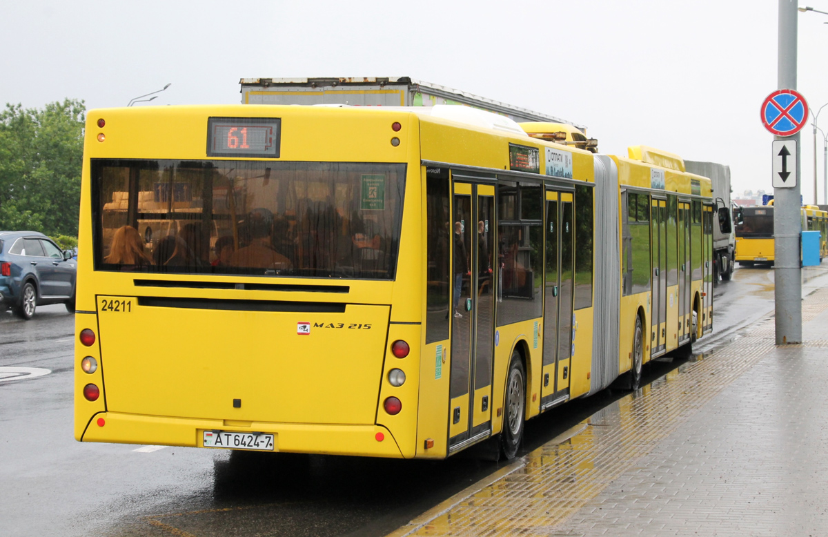 Минск, МАЗ-215.069 № 024211