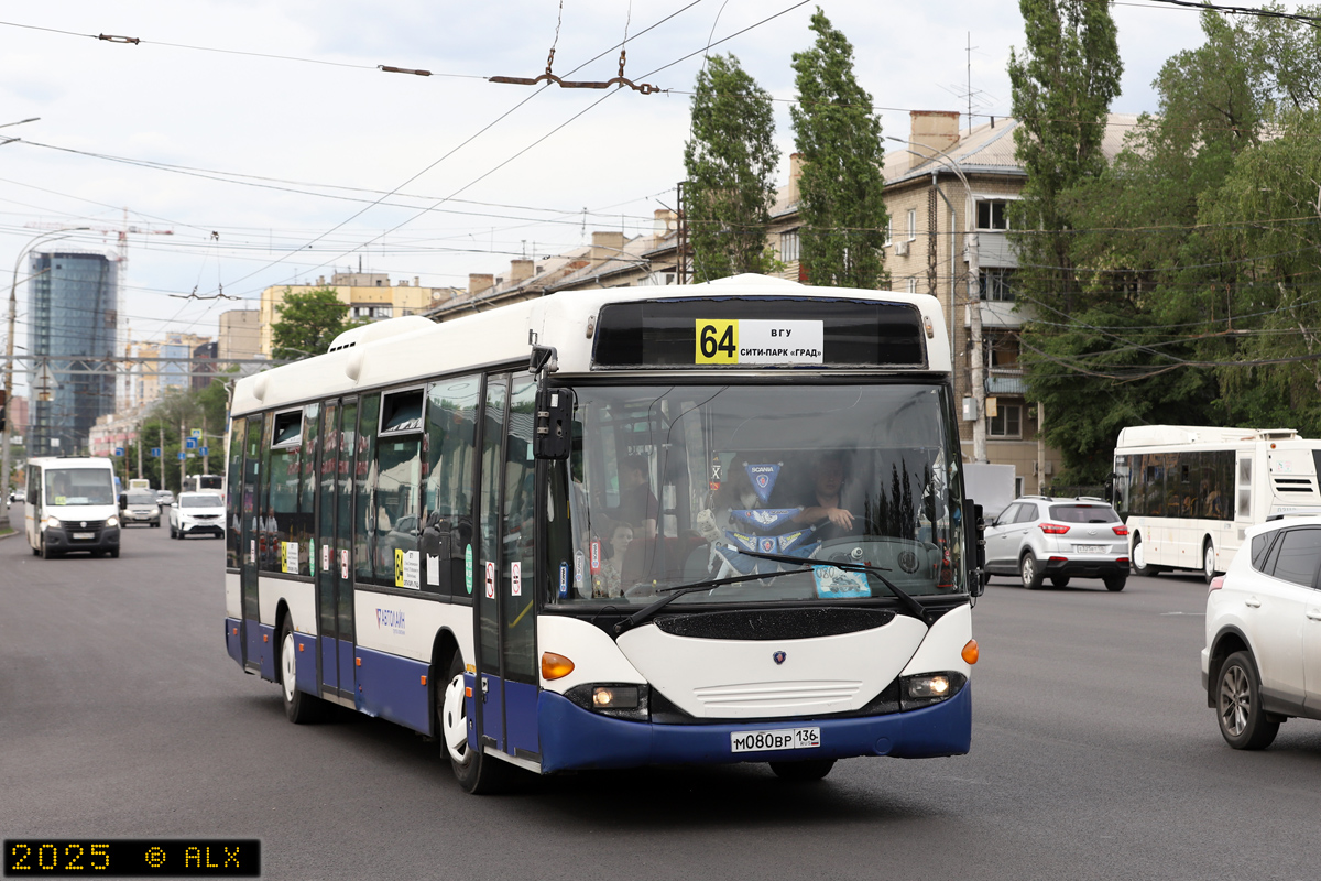 Воронежская область, Scania OmniLink I (Скания-Питер) № М 080 ВР 136