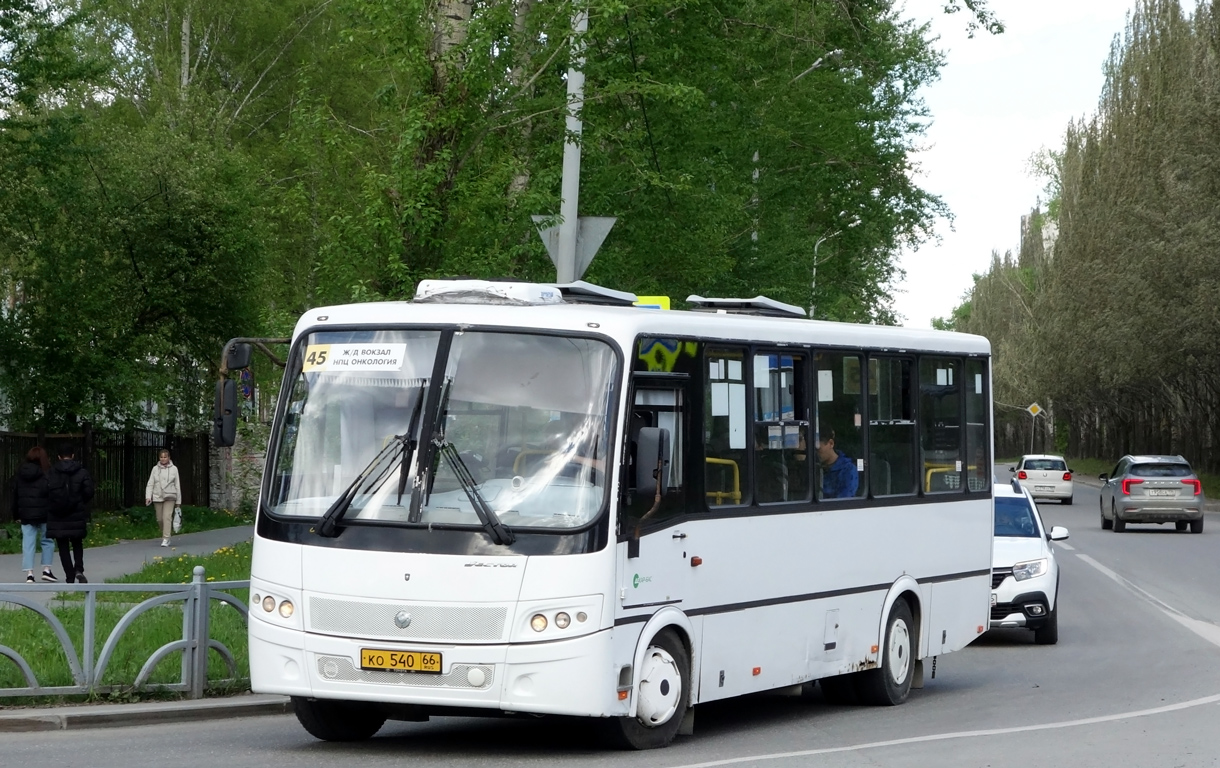 Свердловская область, ПАЗ-320412-05 "Вектор" № КО 540 66