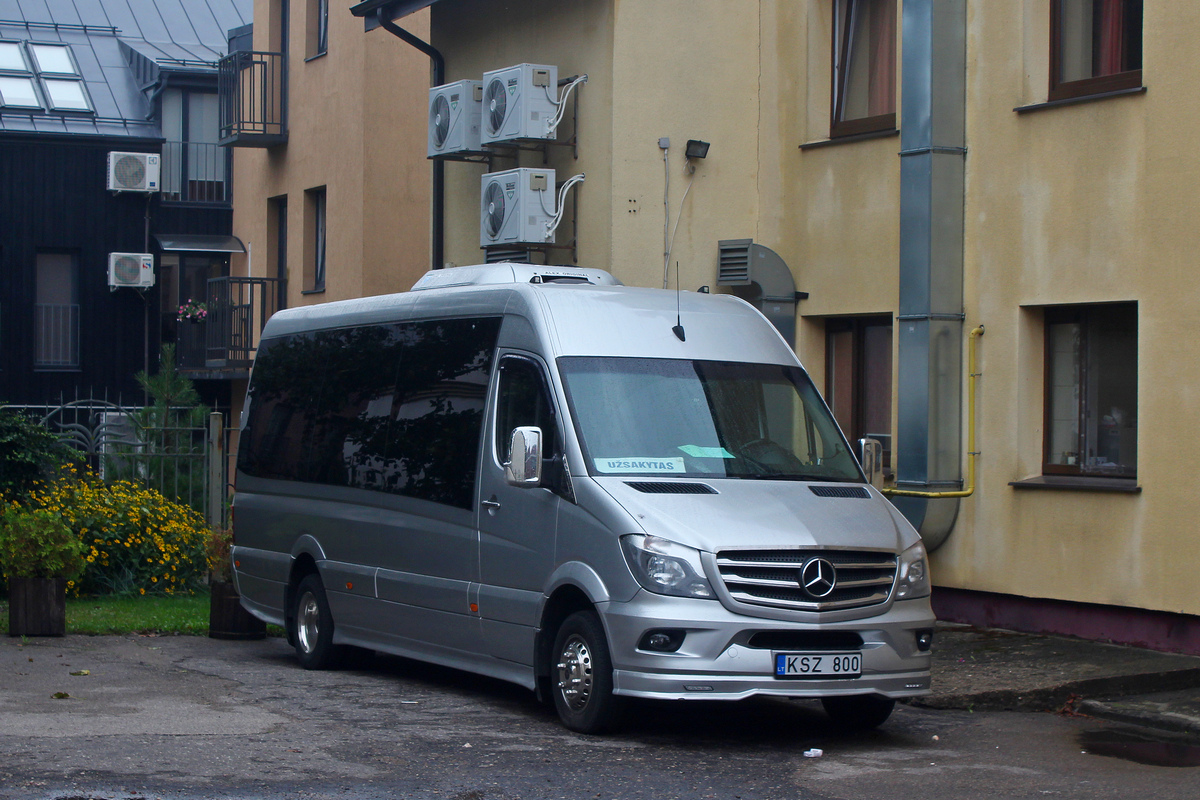 Литва, Mercedes-Benz Sprinter W906 518CDI № KSZ 800