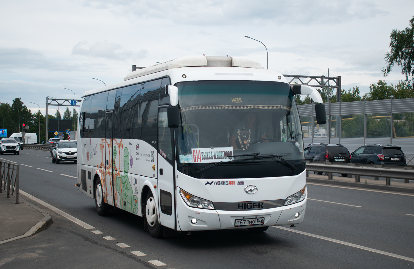Нижегородская область, Higer KLQ6928Q № Т 671 МО 152