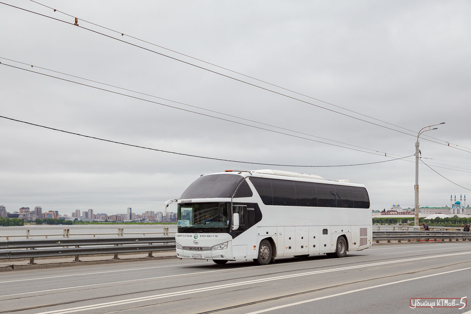 Татарстан, Higer KLQ6122B № А 624 ТА 716