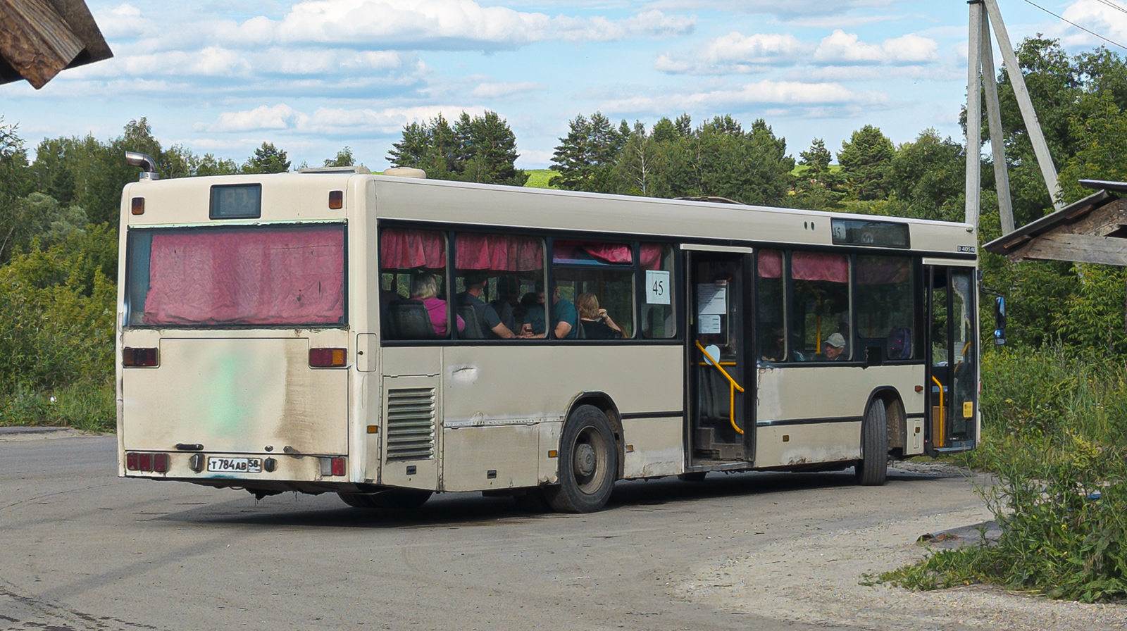Пензенская область, Mercedes-Benz O405N2 № Т 784 АВ 58