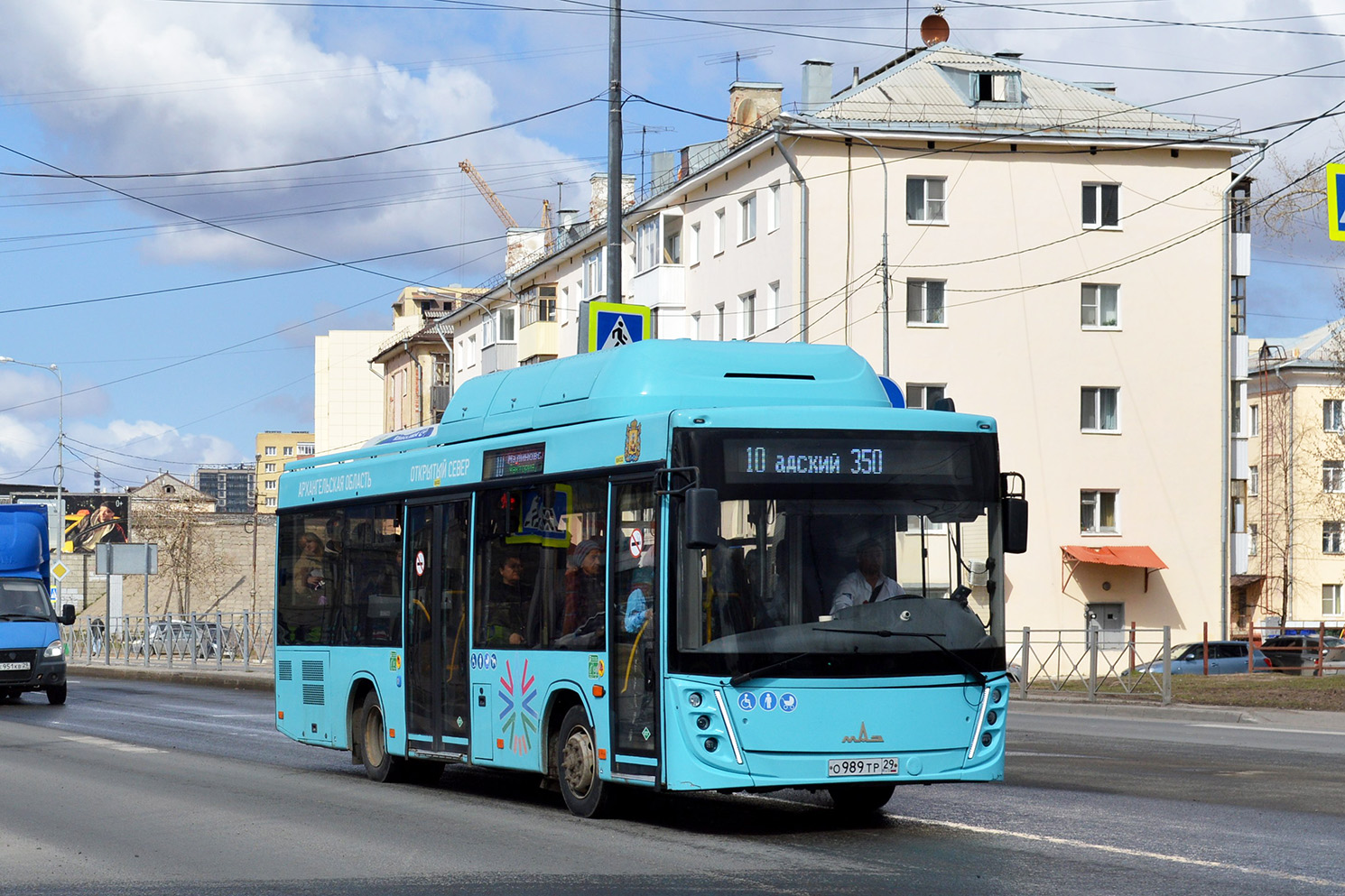 Архангельская область, МАЗ-206.948 № О 989 ТР 29
