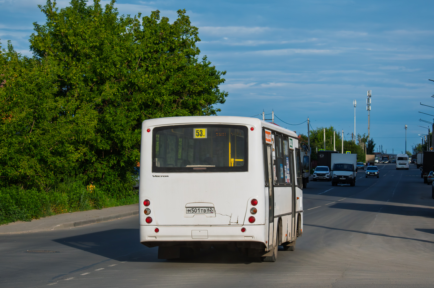 Рязанская область, ПАЗ-320402-05 "Вектор" № М 501 ТВ 62