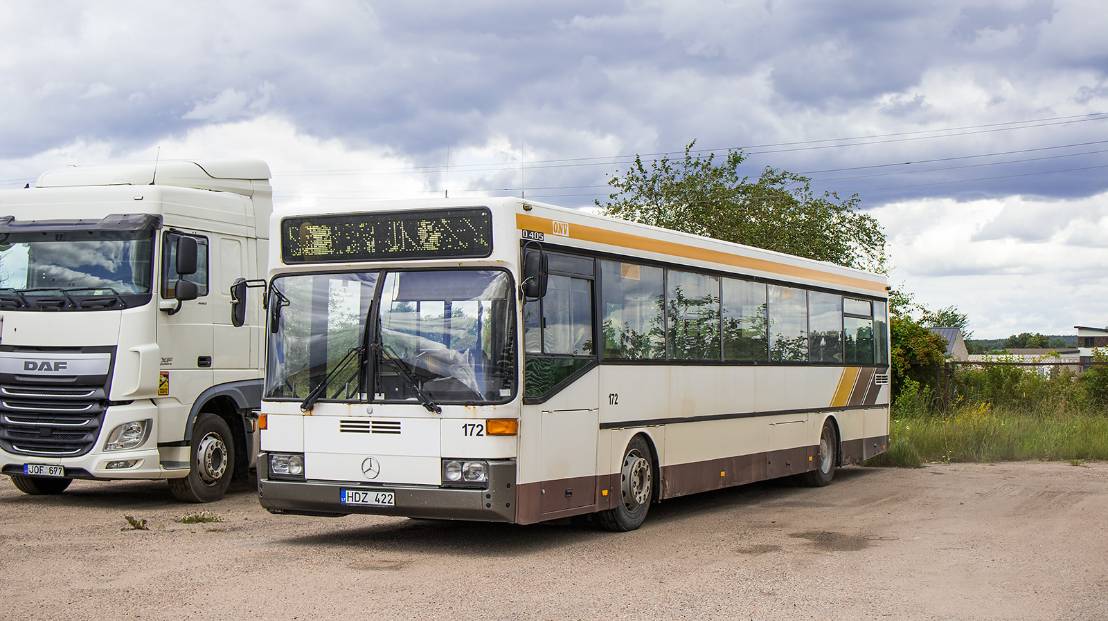Литва, Mercedes-Benz O405 № 172