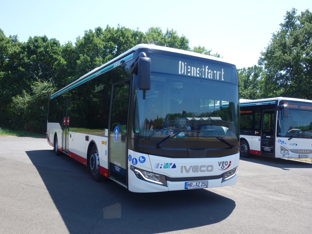 Гессен, IVECO Crossway LE 12M (все) № MR-AZ 250