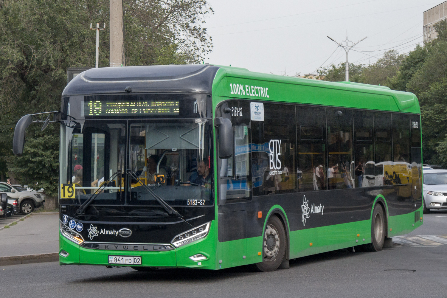 Алматы, Skywell NJL6128BEV (СемАЗ) № 5183-S2 Алматы, Skywell NJL6128BEV (СемАЗ) № 5183-S2