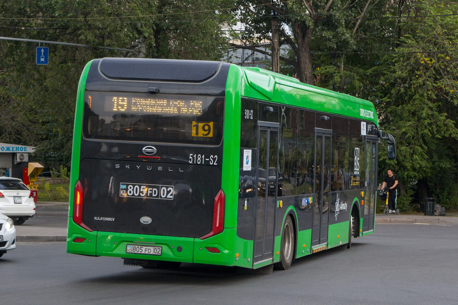 Алматы, Skywell NJL6128BEV (СемАЗ) № 5181-S2