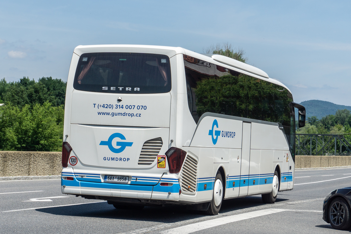Czech Republic, Setra S515HD # 5AX 9858