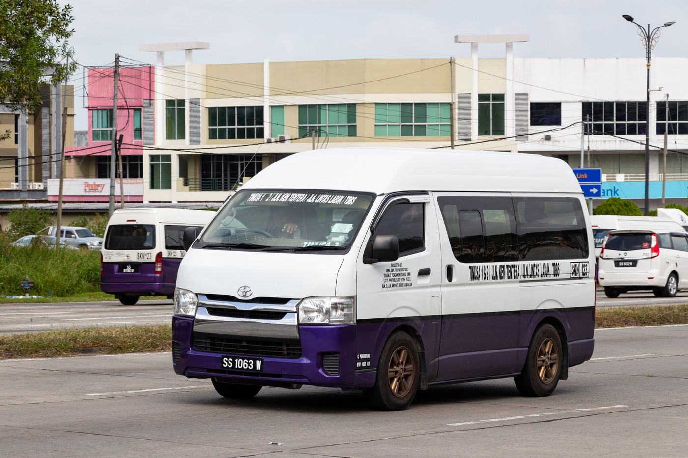 Малайзия, Toyota HiAce (V H200) № SS1063W