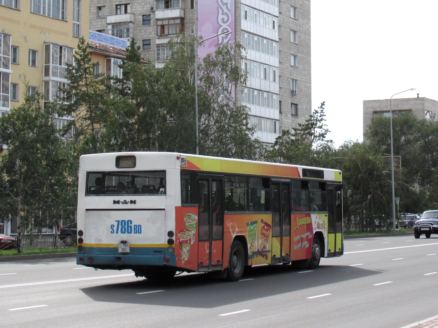 Павлодарская область, MAN A60 SL232 № S 786 BD