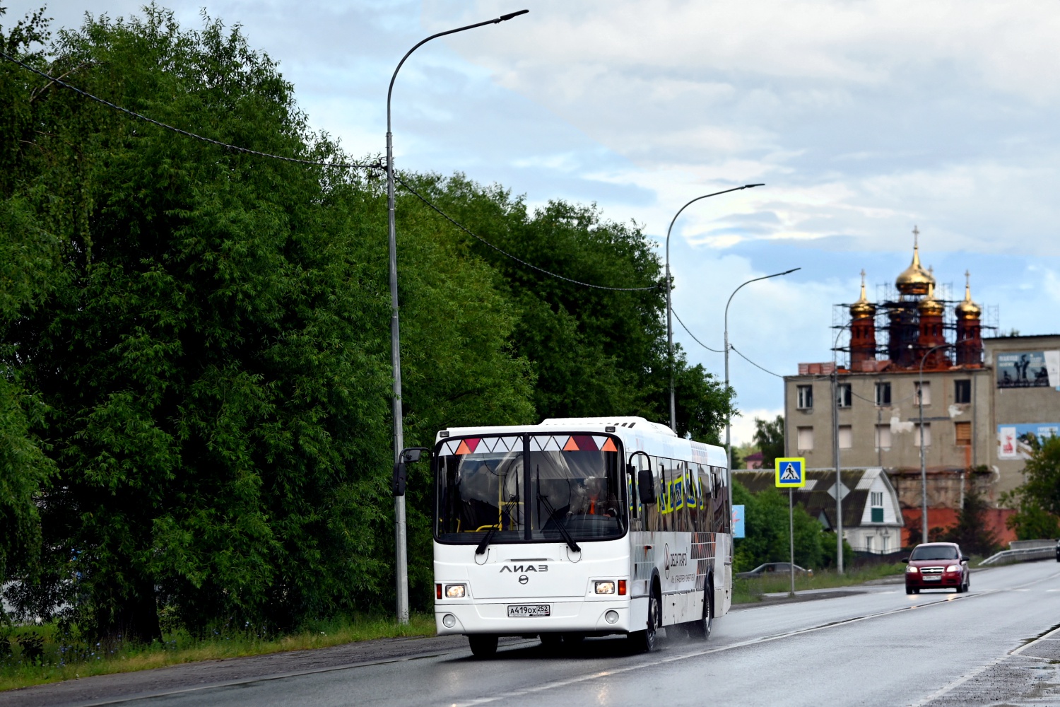 Нижегородская область, ЛиАЗ-5256.65 № А 419 ОХ 252