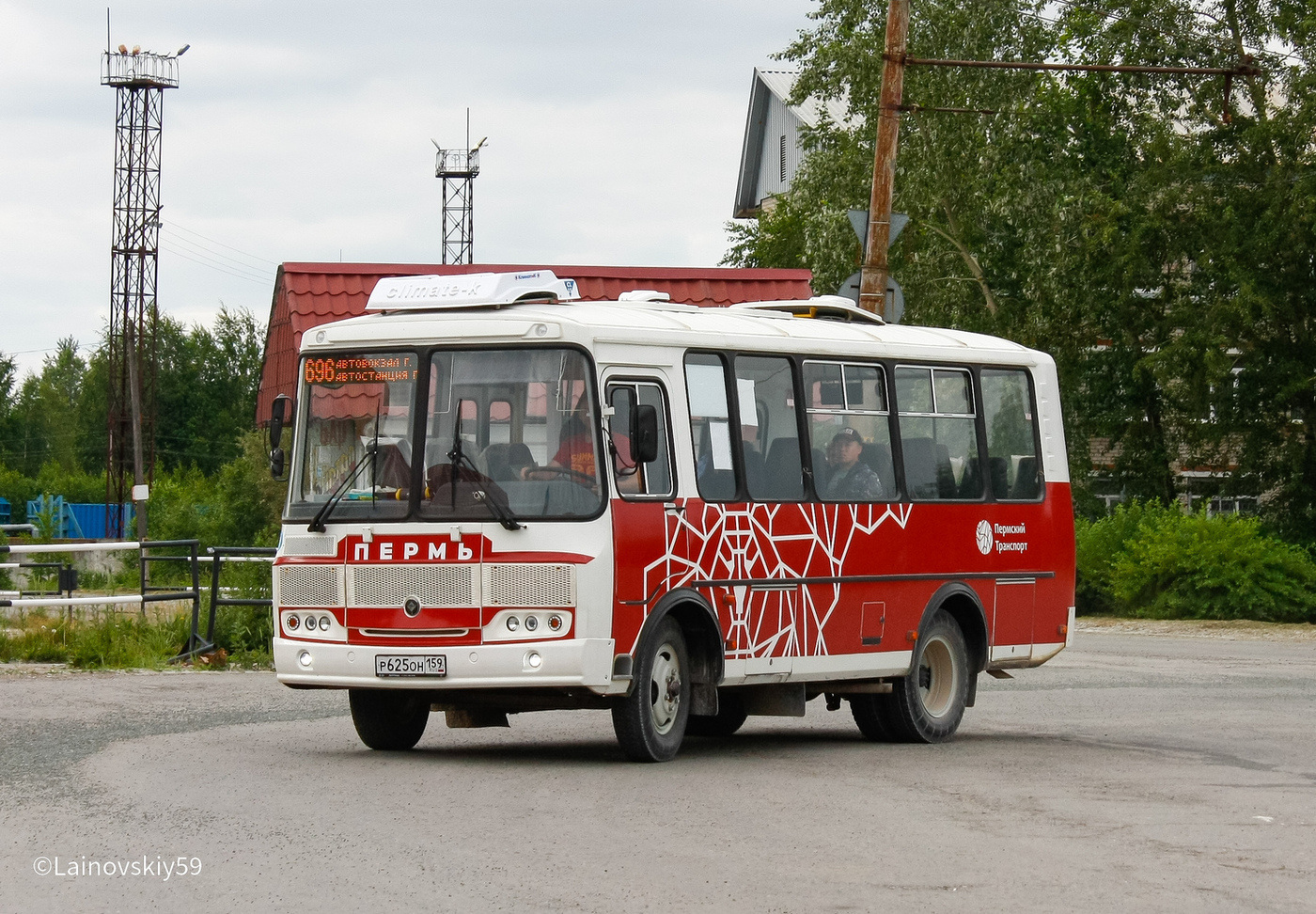 Пермский край, ПАЗ-320530-04 № Р 625 ОН 159