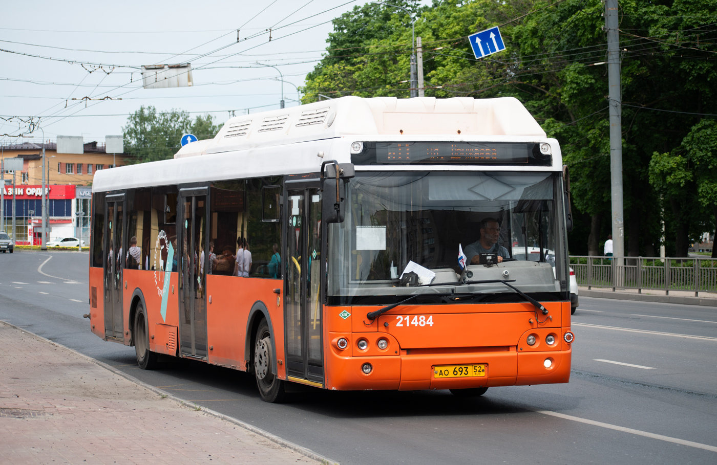 Нижегородская область, ЛиАЗ-5292.67 (CNG) № 21484
