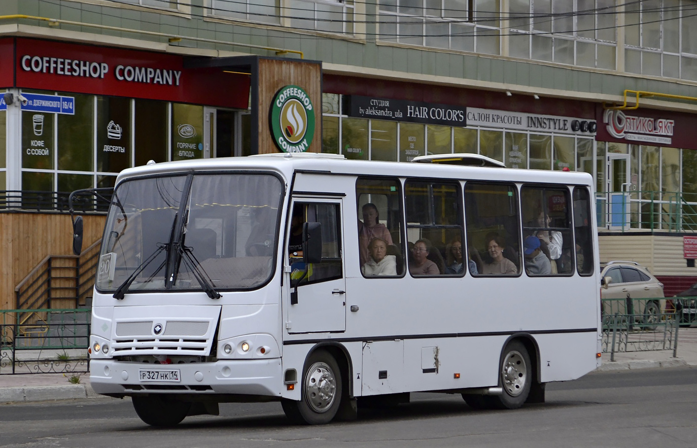 Саха (Якутия), ПАЗ-320302-08 № Р 327 НК 14