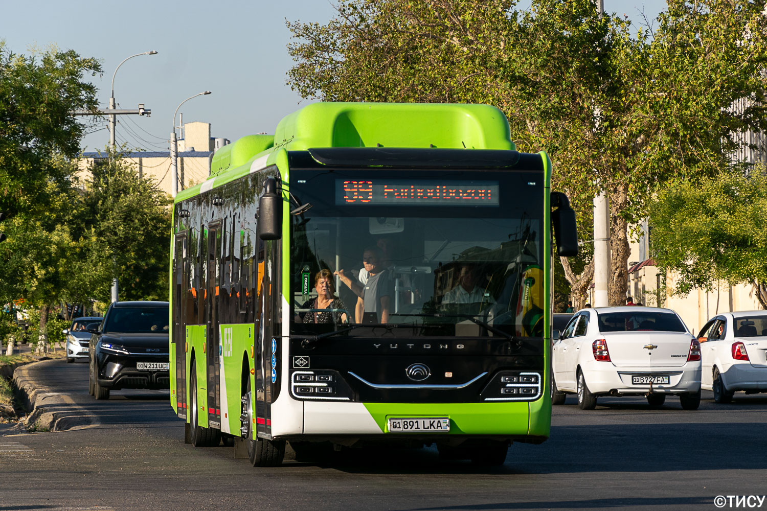 Узбекистан, Yutong ZK6126HG № 05254